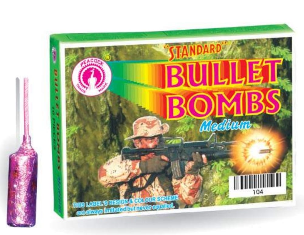 BULLET BOMBS (10PCS)
